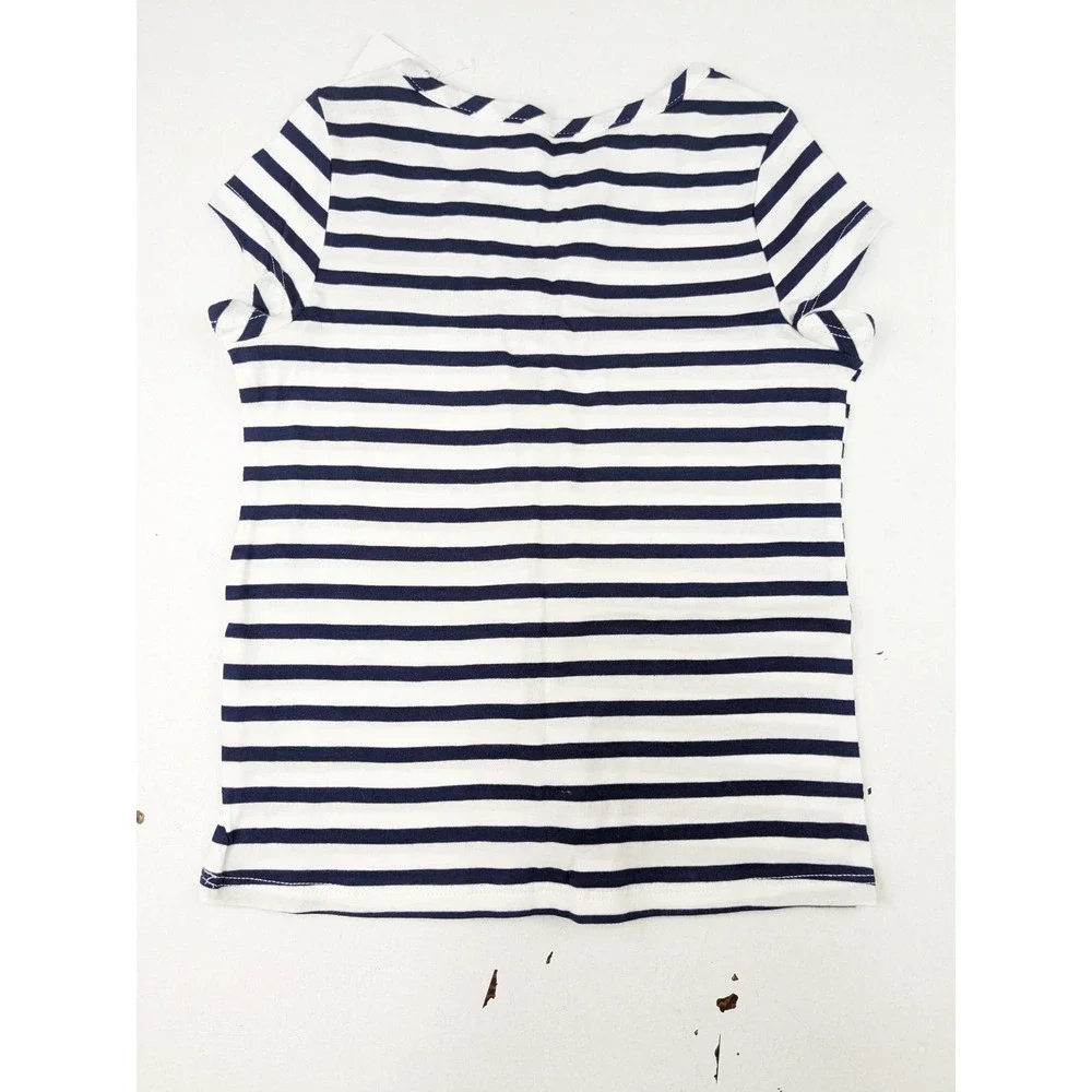 Gymboree Navy/White Stripe Tee
